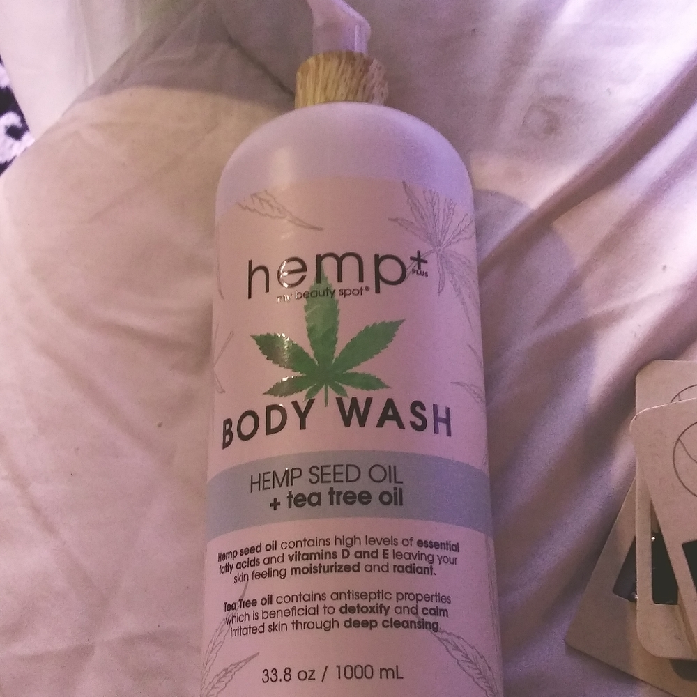 Hemp body wash